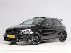 Mercedes-Benz A-klasse - AMG 45 4MATIC AERO Black Optiek [ panoramadak camera xenon armytrix uitlaat ppf front ]