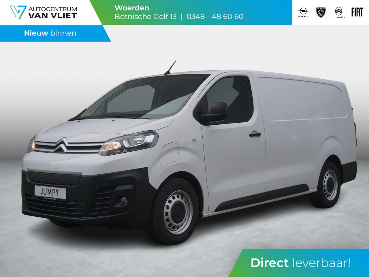 Citroën ë-Jumpy - 8x L3 75 kWh | navi incl. Apple Carplay | camera | rijklaarprijs - AutoWereld.nl