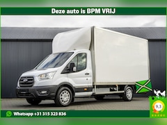 Ford Transit - 2.0 TDCI Bakwagen met laadklep | Euro 6 | 131 PK | Airco | Cruise | 3-Persoons