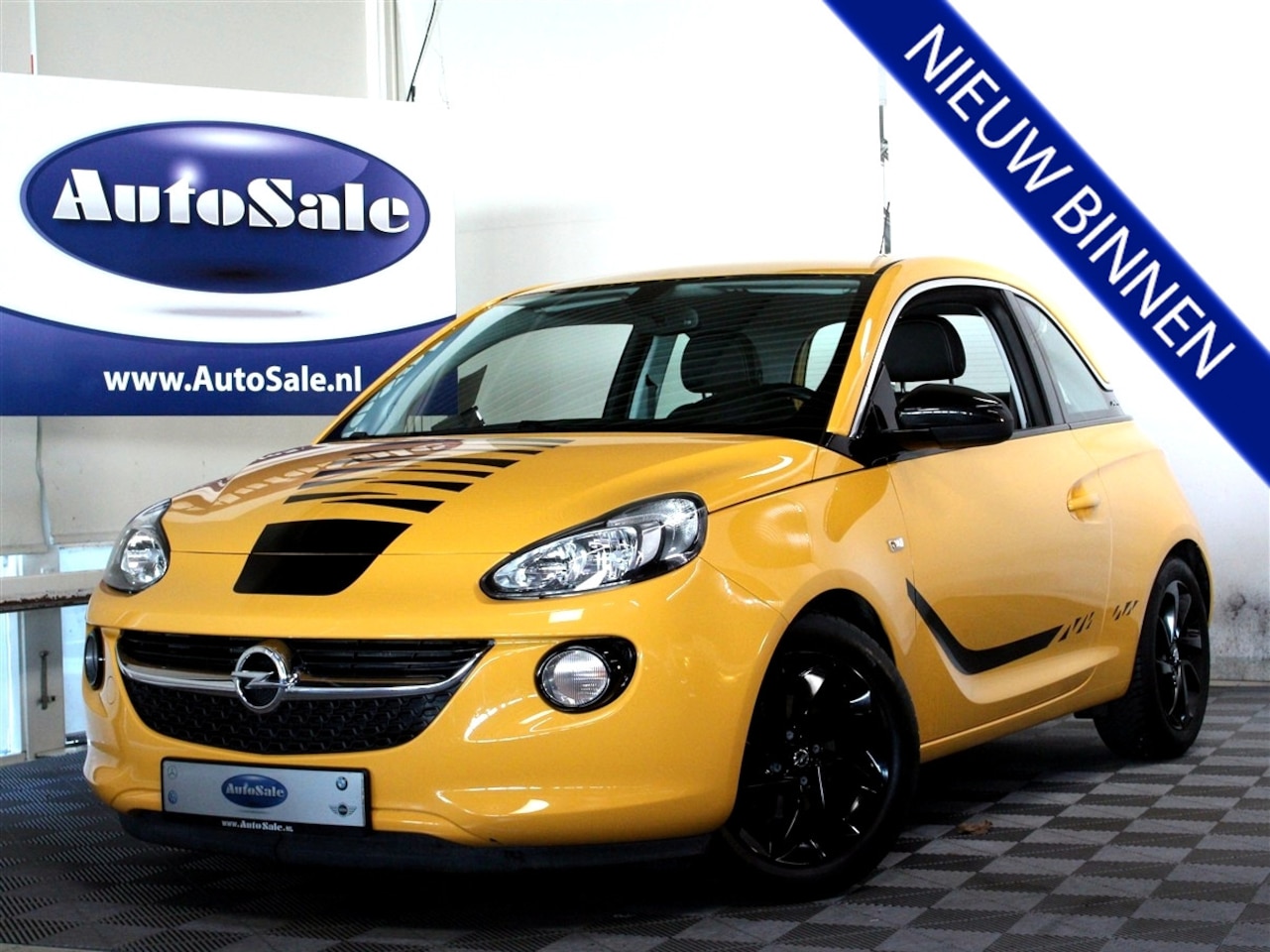 Opel ADAM - 1.4 Jam LEDER CARPLAY CRUISE STUUR/STOELVW PDC '16 - AutoWereld.nl