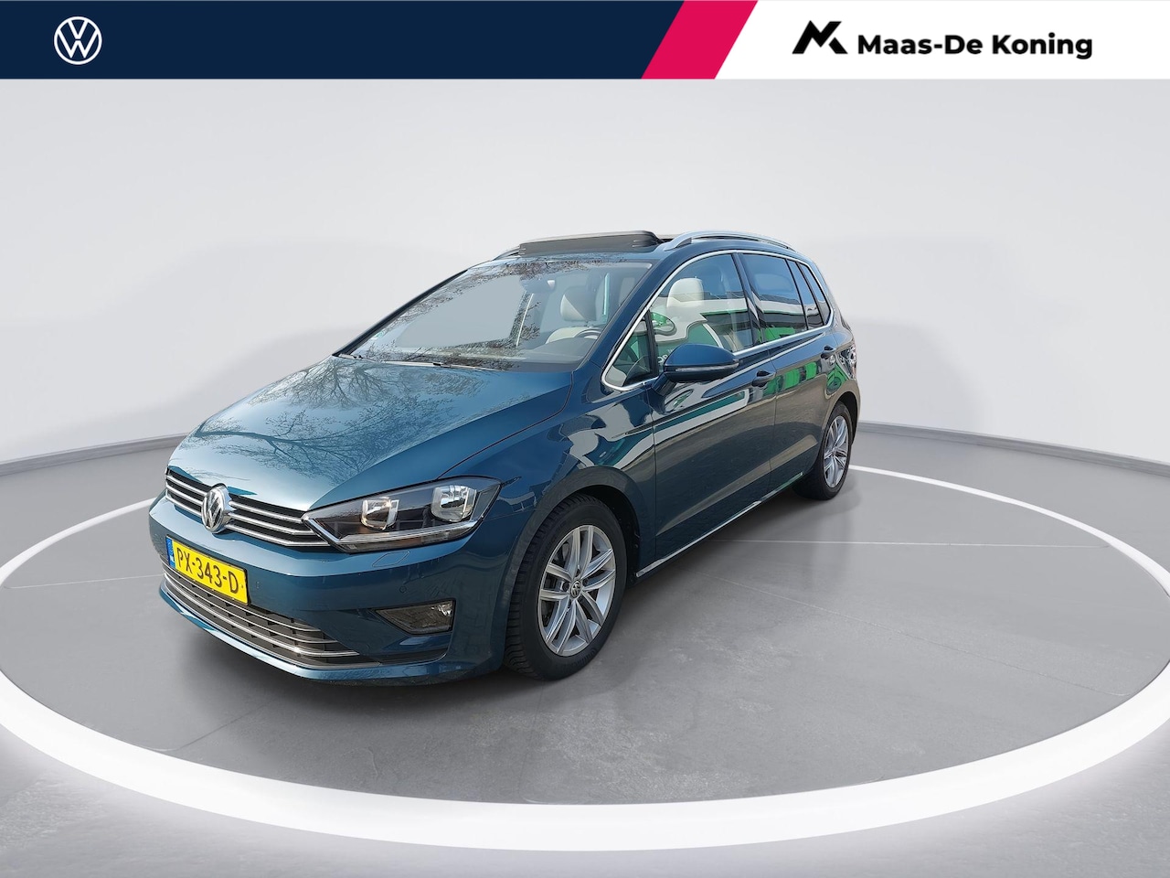 Volkswagen Golf Sportsvan - 1.4 TSI Highline 125PK l Panoramadak l Stoelverwarming l Navigatie - AutoWereld.nl