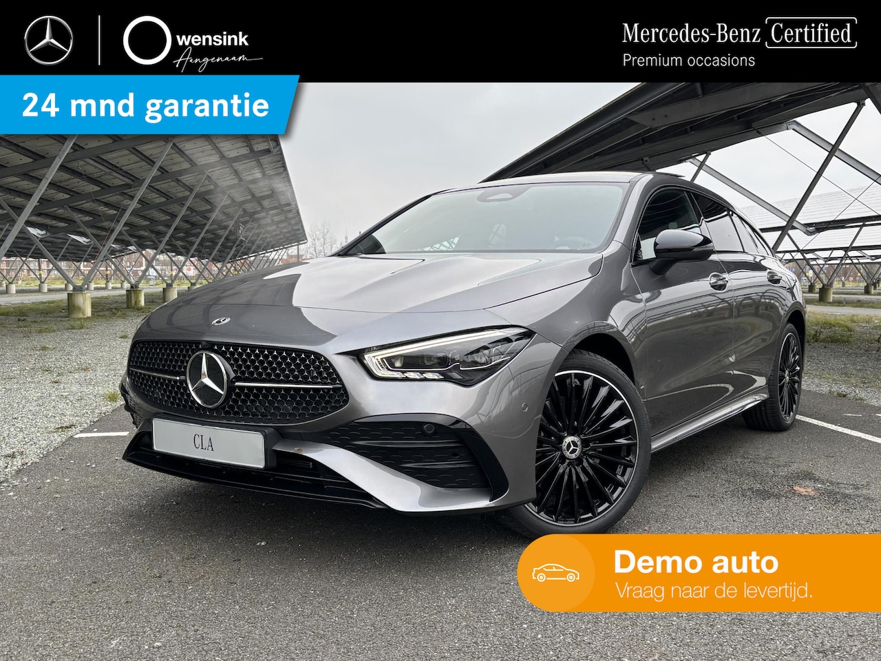 Mercedes-Benz CLA-klasse Shooting Brake - 250 e Star Edition AMG Line | Panoramaschuifdak | Multibeam LED | Night | Sfeerverlichting - AutoWereld.nl