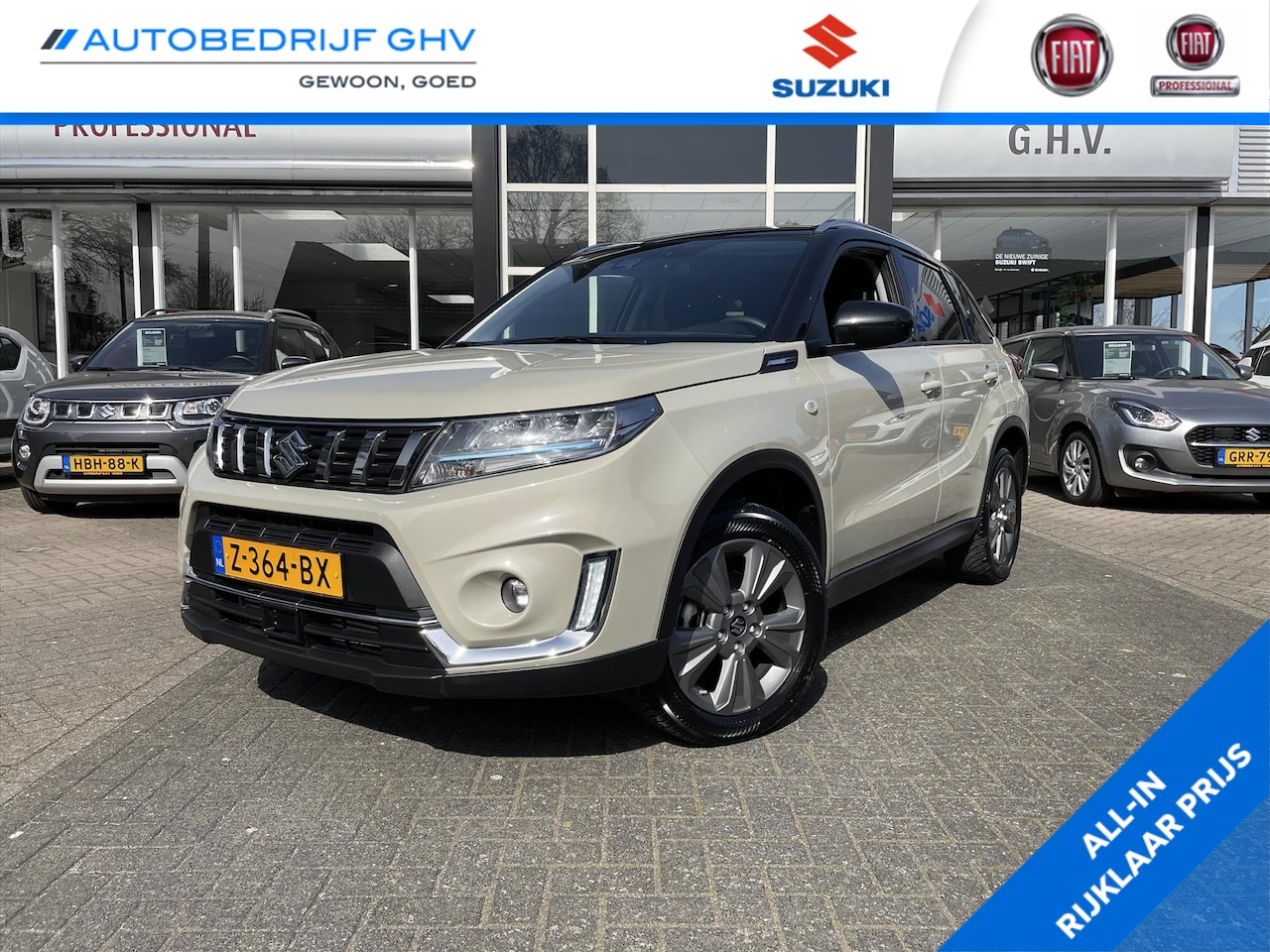 Suzuki Vitara - 1.4 Boosterjet 129pk Smart Hybrid Select | All season banden | - AutoWereld.nl