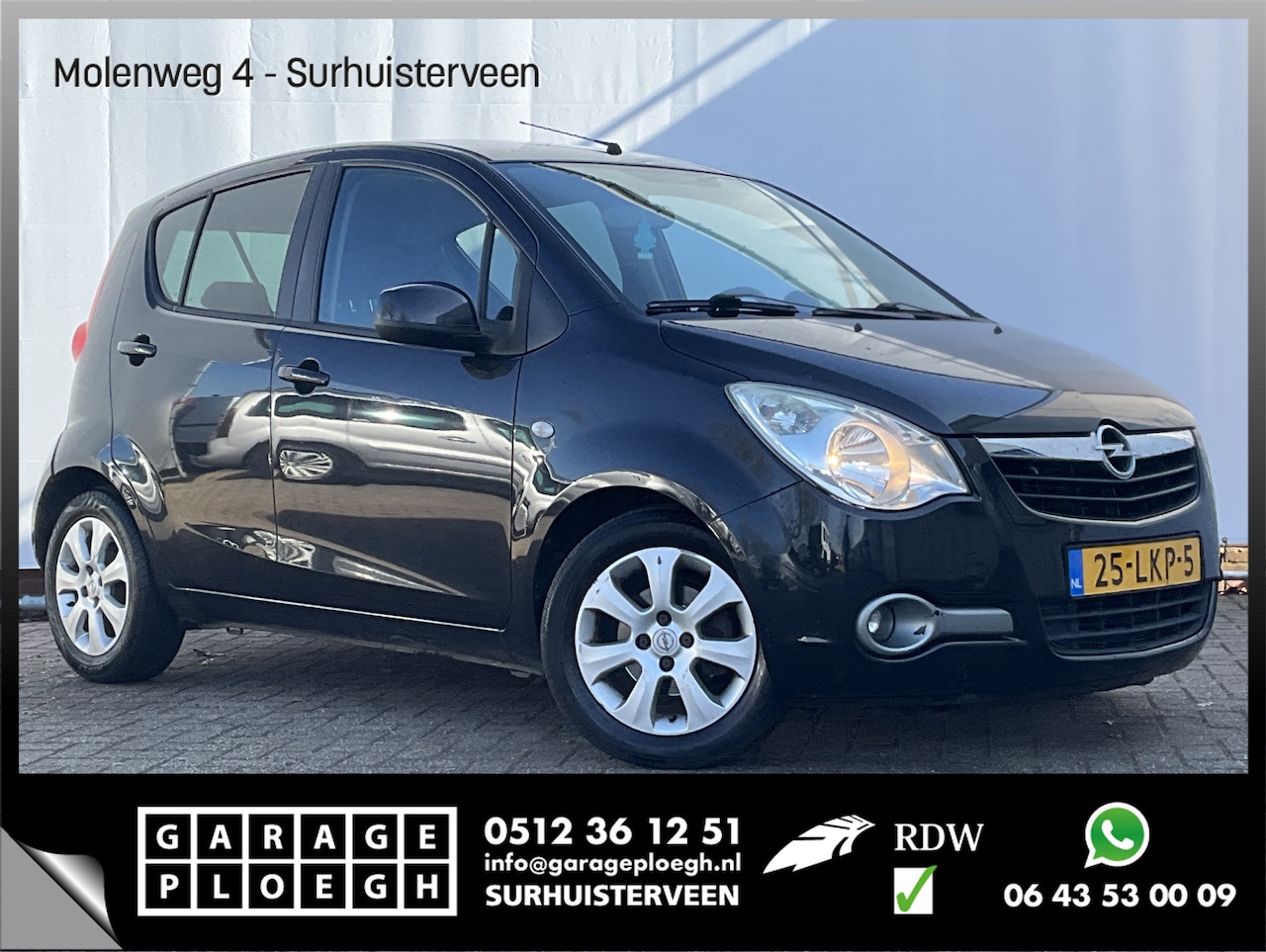 Opel Agila - 1.2 Edition 5-Deurs Airco Export - AutoWereld.nl