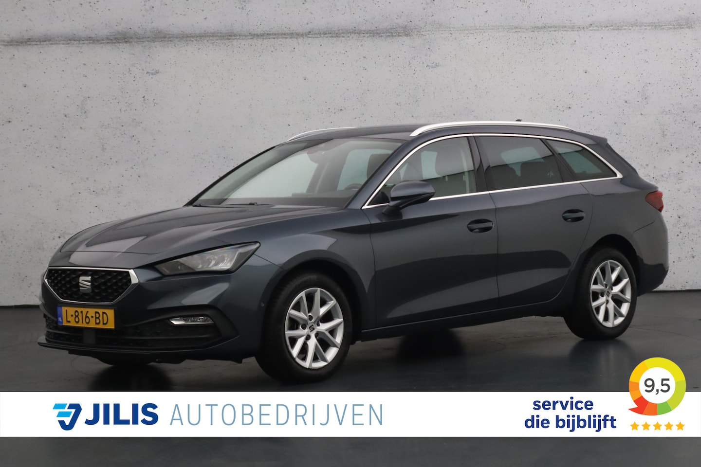 Seat Leon Sportstourer - 1.5 TSI Style Launch Edition | Apple carplay | LED koplampen | Parkeersensoren | Navigatie - AutoWereld.nl