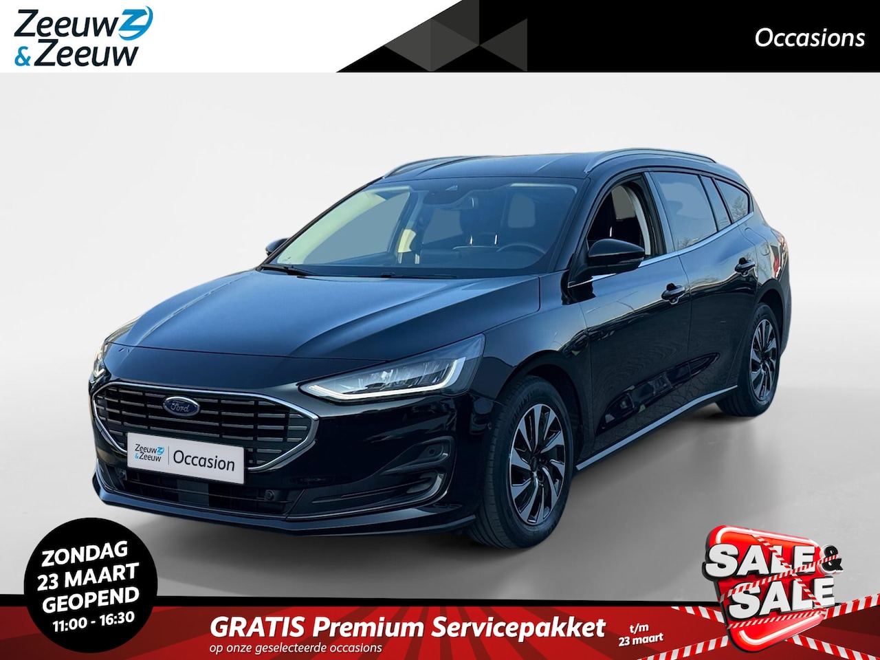 Ford Focus Wagon - 1.0 EcoBoost Hybrid Titanium | Winter Pack | Parking Pack | - AutoWereld.nl