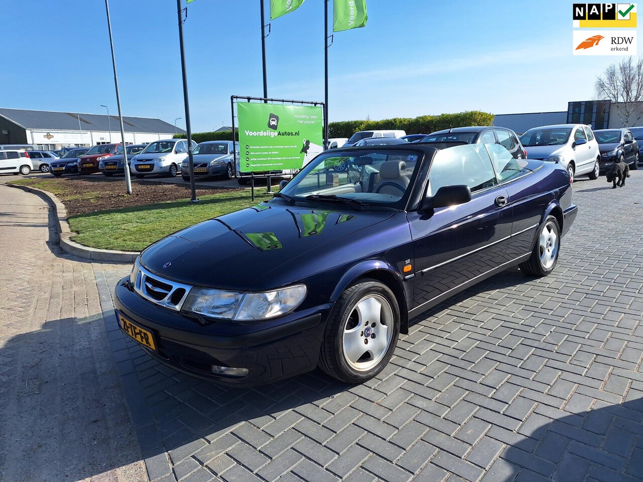 Saab 9-3 Cabrio - 2.0 SE / Zeer mooie Cabrio / + nieuwe APK - AutoWereld.nl