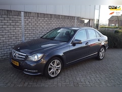 Mercedes-Benz C-klasse - 180 Ambition Avantgarde Sedan Autom 156PK Half Leder Navi Clima Cruise Xenon 2x PDC LMV NL