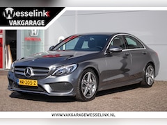 Mercedes-Benz C-klasse - 180 AMG Sport Edition automaat All-in rijklaarprijs | Dealerond. | Burmester | Wegkl. trek