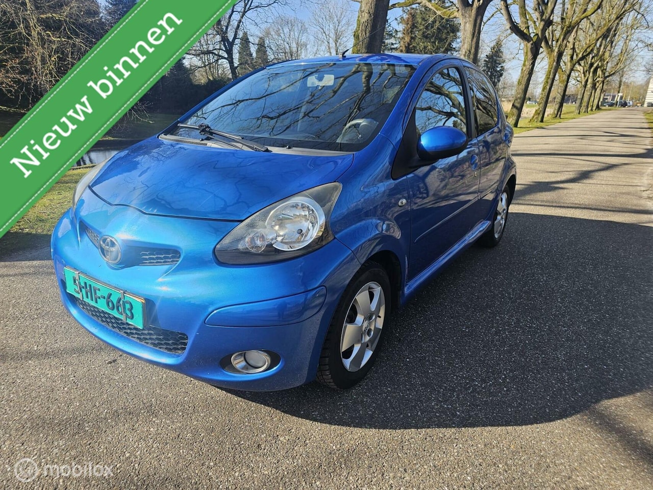 Toyota Aygo - 1.0-12V Dynamic Blue /AIRCO/ELEKTRISCHE RAMEN/ - AutoWereld.nl