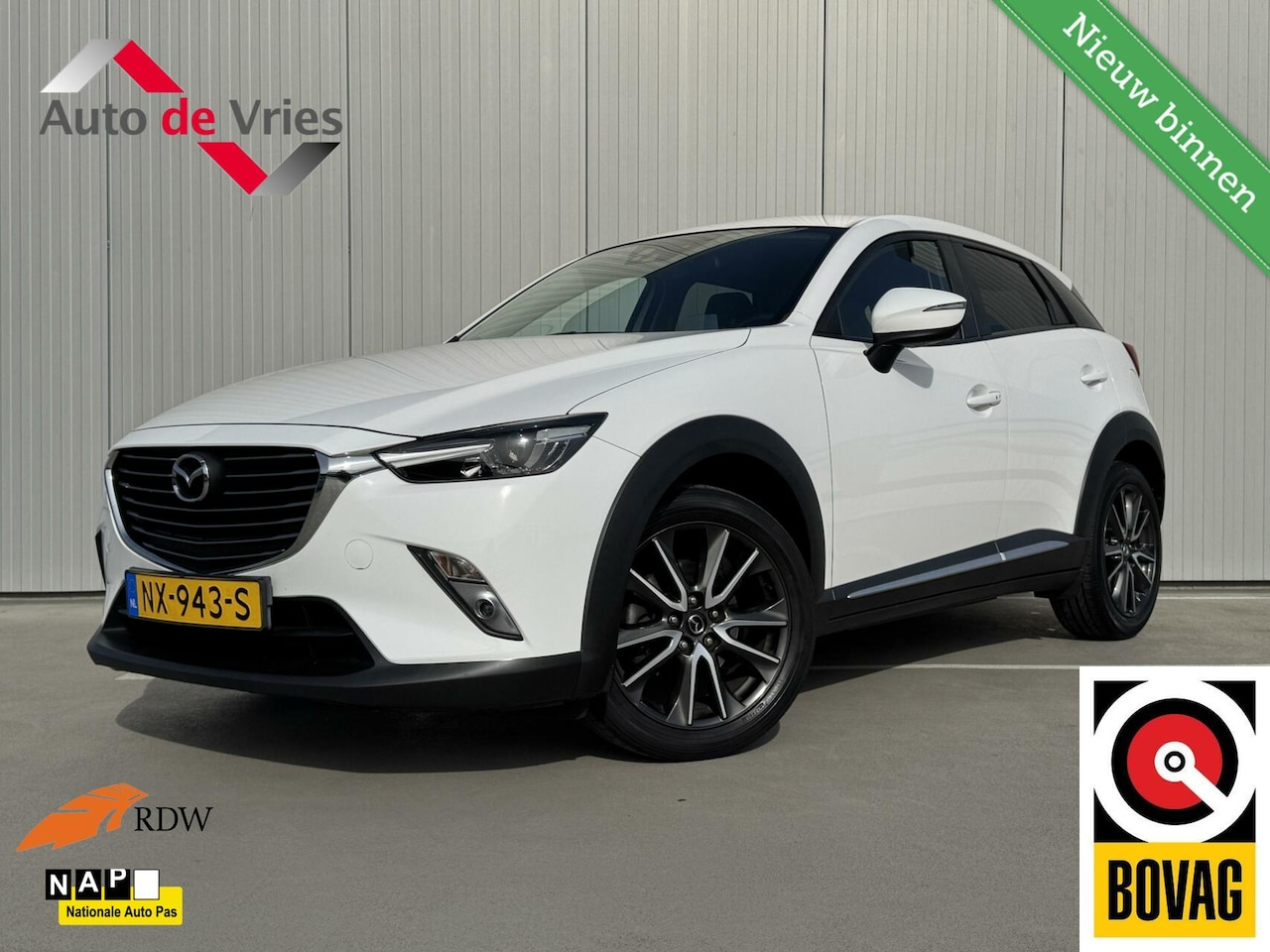 Mazda CX-3 - 2.0 SkyActiv-G 120 GT-M Line|Navi|NL-Auto - AutoWereld.nl