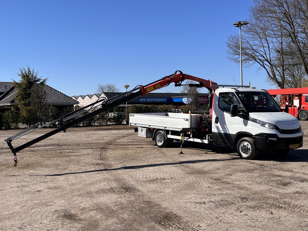 Iveco Daily - 40C18 Openlaadbak Pick-up HC laadkraan Airco Cruise controle Trekhaak 3500kg trekgewicht 3 - AutoWereld.nl