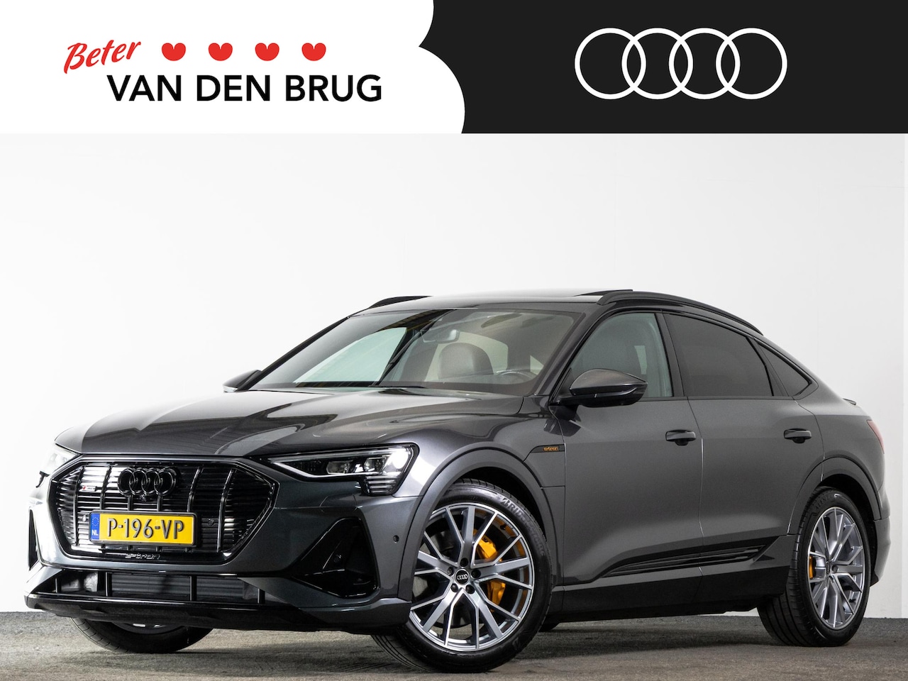 Audi e-tron Sportback - S-Line 55 quattro 408 pk 95 kWh | Panoramadak | Leder | Keyless | 360 camera | Trekhaak | - AutoWereld.nl