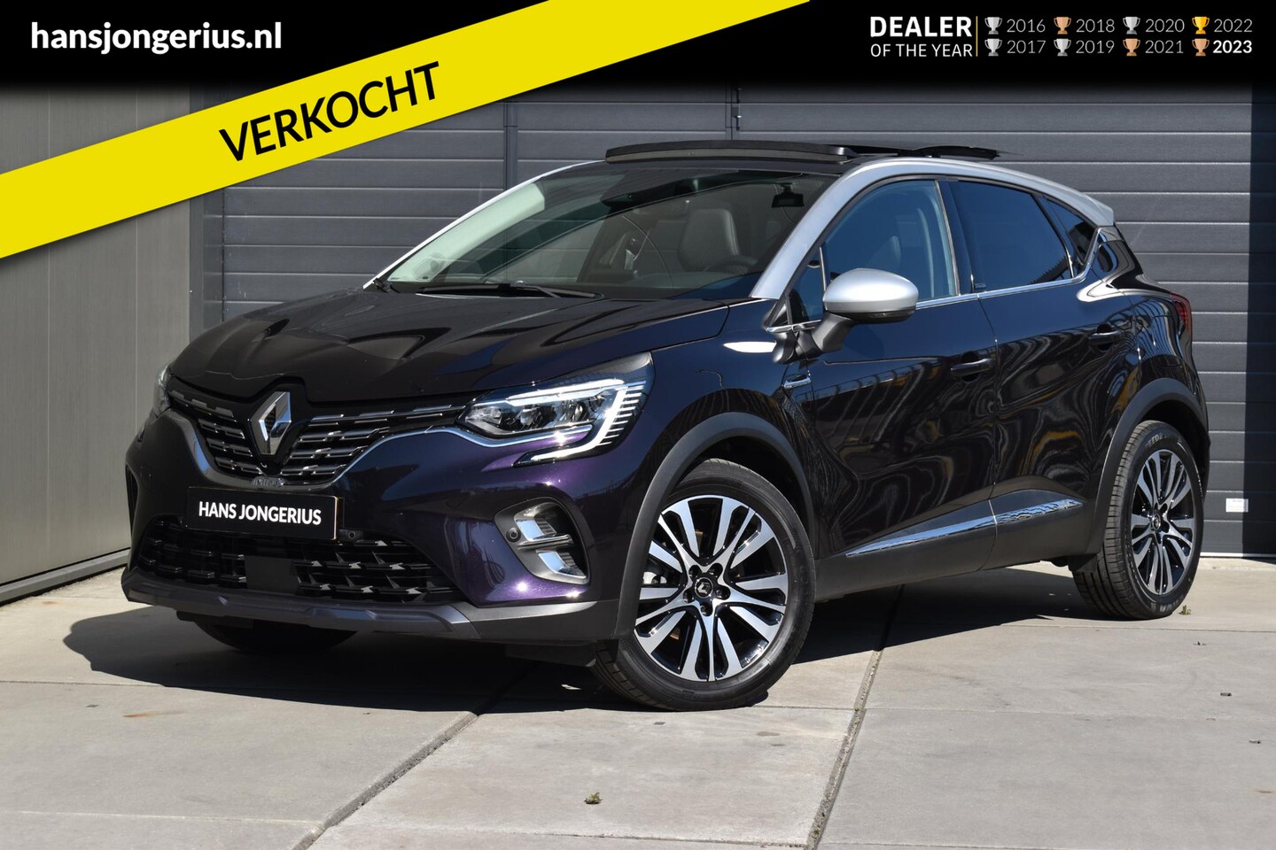 Renault Captur - E-Tech Plug-in Hybrid 160 PK Initiale Paris | SCHUIF/KANTELDAK | STUUR/STOELVERWARMING | L - AutoWereld.nl