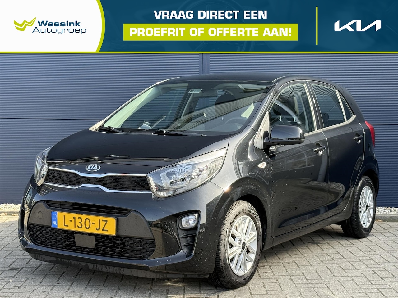 Kia Picanto - 1.0 MPi 67pk 4-zits DynamicLine | Carplay | Airco | Cruise control | Camera - AutoWereld.nl