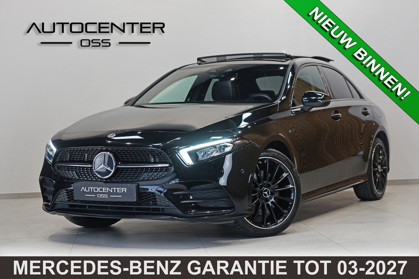 Mercedes-Benz A-klasse - 250 e Limousine ✅ PANO ✅ BURMESTER ✅ CAMERA ✅ 19" ✅ NIGHT ✅ SFEER ✅ MBUX - AutoWereld.nl