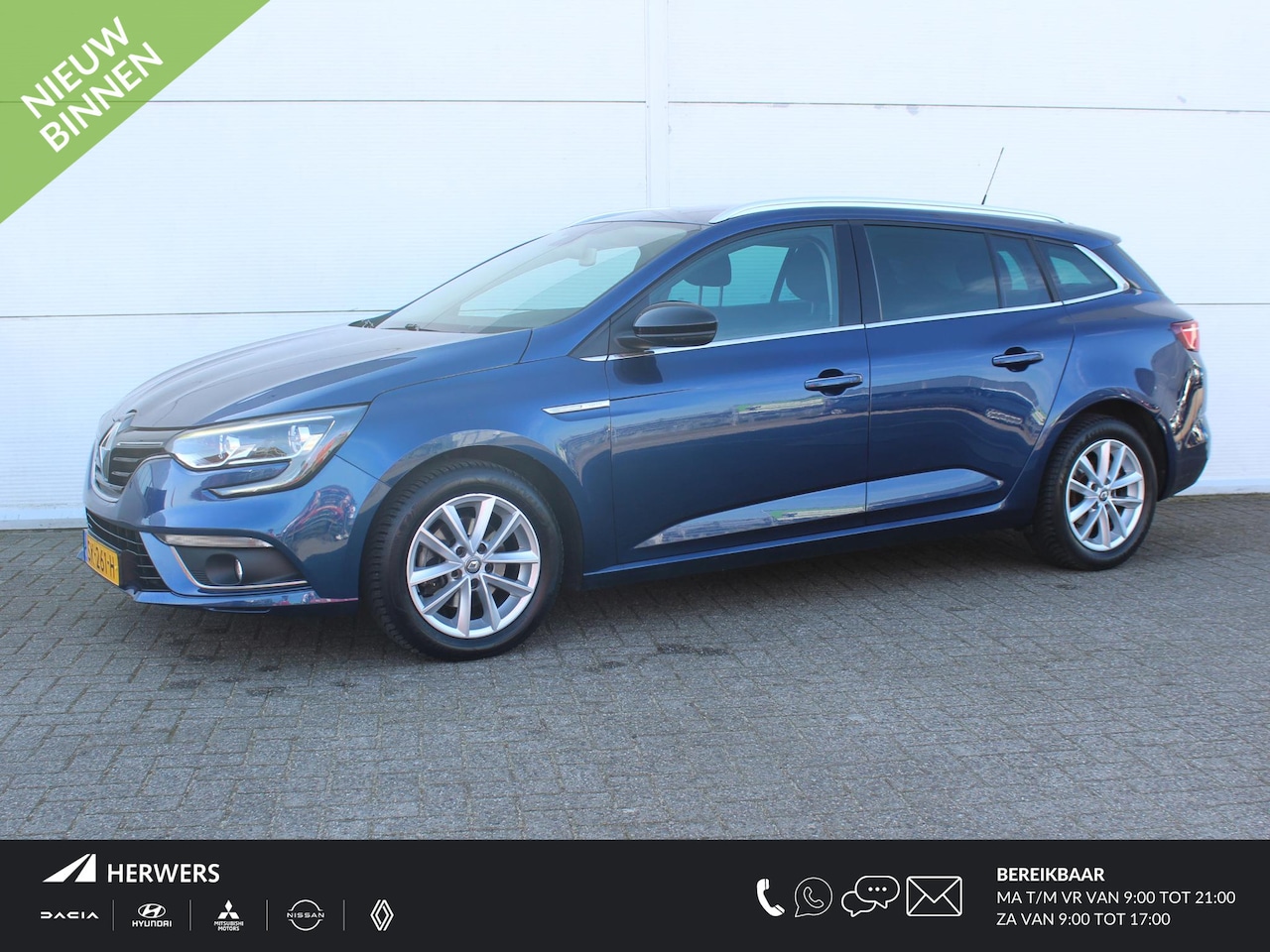 Renault Mégane Estate - 1.2 TCe Limited / Trekhaak (1700 KG) / Navigatie + Apple Carplay/Android Auto / Cruise Con - AutoWereld.nl