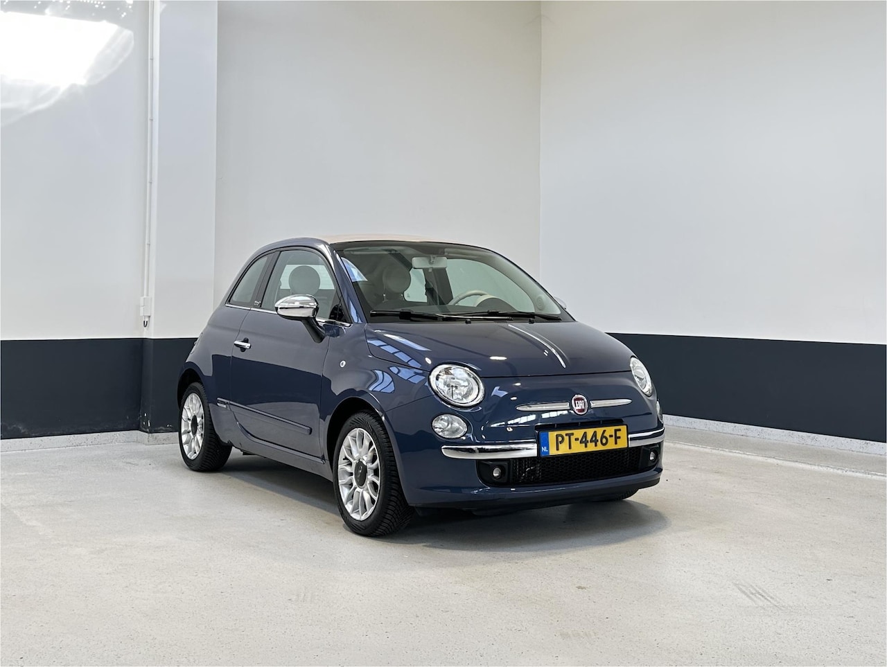 Fiat 500 C - 0.9 TwinAir Lounge | Cabrio | Airco | LM | Unieke km stand - AutoWereld.nl