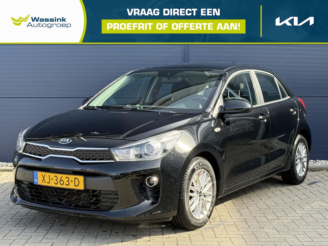 Kia Rio - 1.0 T-GDI EcoDynamics 100pk DynamicLine | Navigatie | Airco | Camera | Cruise control - AutoWereld.nl