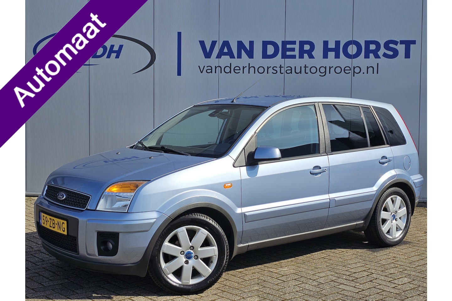 Ford Fusion - 1.6-16V-100pk Futura AUTOMAAT ! Erg nette en goed onderhouden hoogzitter, slechts 117.000k - AutoWereld.nl