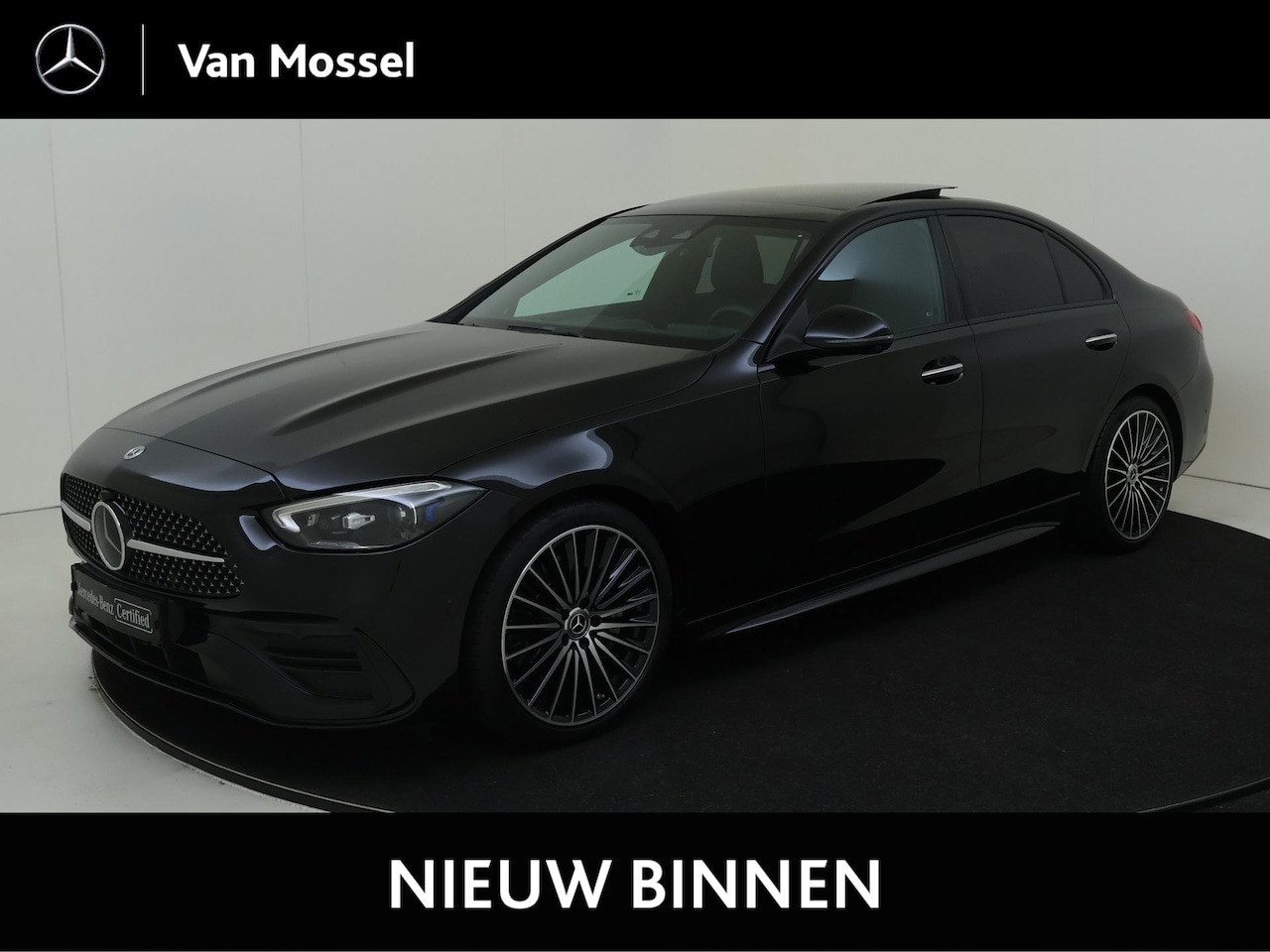 Mercedes-Benz C-klasse - 200 AMG Line Premium plus/ massage stoelen/ stoelventilatie/ rijassistentiepakket/ burmest - AutoWereld.nl