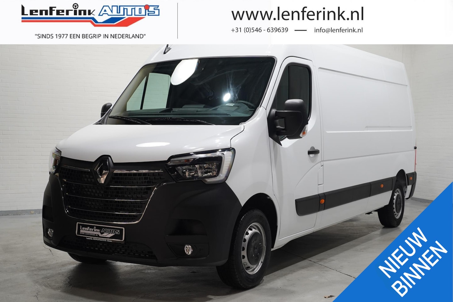 Renault Master - 2.3 DCI 135 pk L3H2 Navi, Camera v.a. 329,- p/mnd PDC V+A, 270 Graden Deuren, Smartphone L - AutoWereld.nl