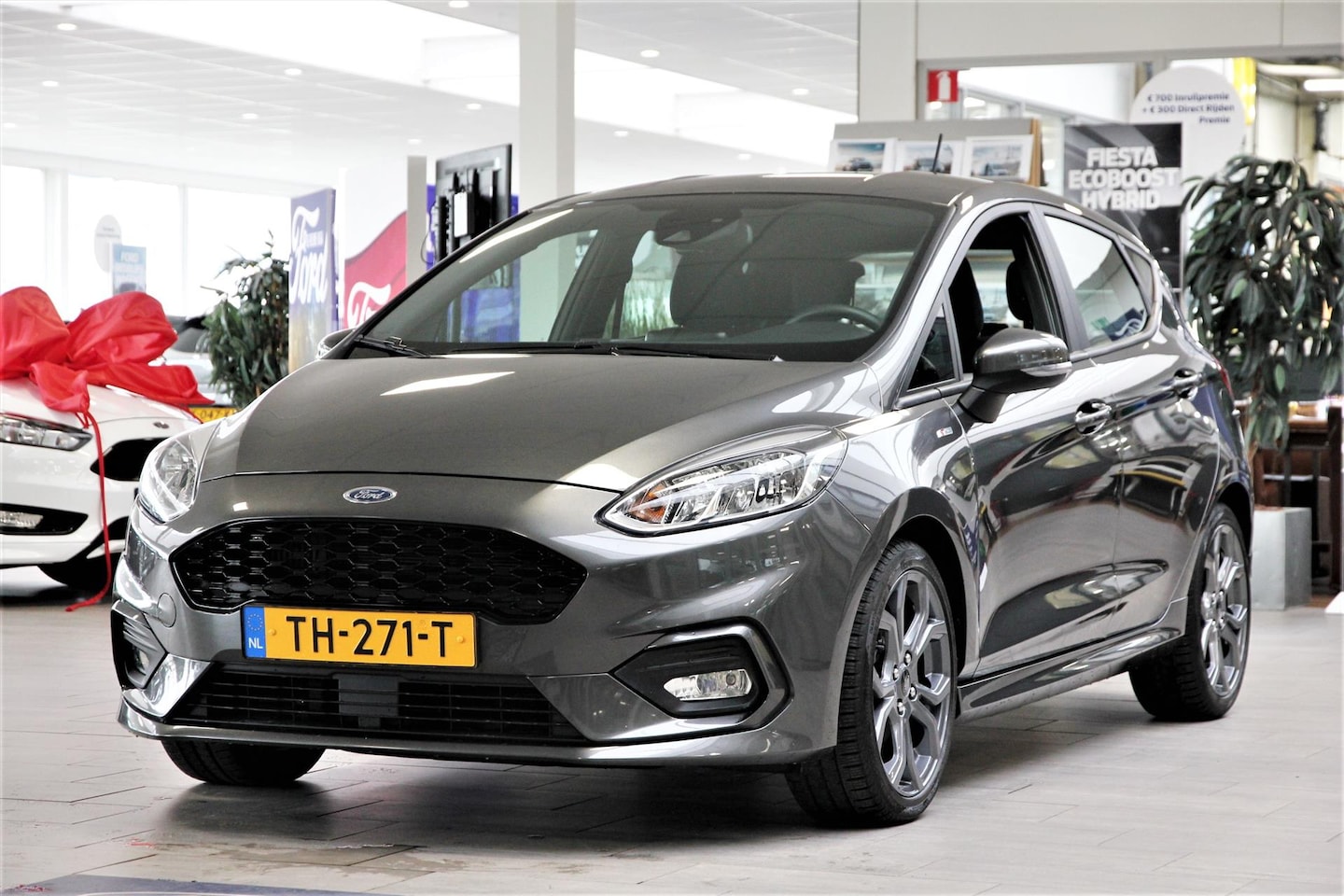 Ford Fiesta - 1.0 EcoBoost 100pk 5D ST-Line 'Magnetic Grey' | Cruise| Clima | Navi | NL auto | - AutoWereld.nl