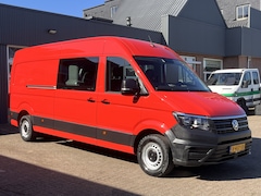 Volkswagen Crafter - 35 2.0 TDI L4H3 DC Airco Cruise controle Trekhaak 3500kg trekgewicht 5-Persoons Maxi Euro