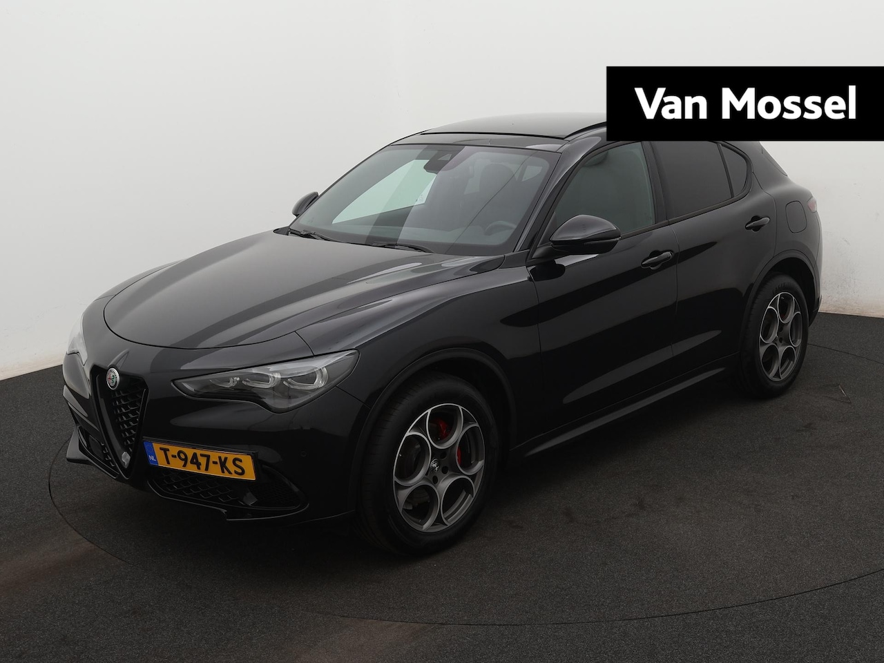 Alfa Romeo Stelvio - 2.0 T GME AWD 280pk Sprint | Leer | Elektrische Stoelen | Stoel + Stuur verwarming | Parke - AutoWereld.nl