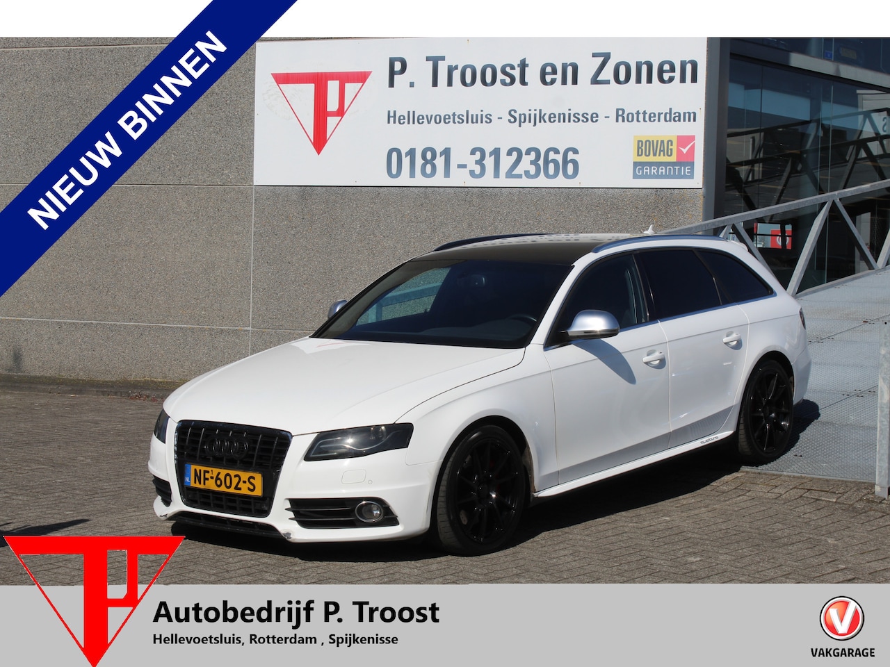 Audi A4 Avant - 3.0 TFSI S4 quattro MEEENEEMPRIJS!! Automaat/Cruise control/Climate control/Navigatie/Park - AutoWereld.nl