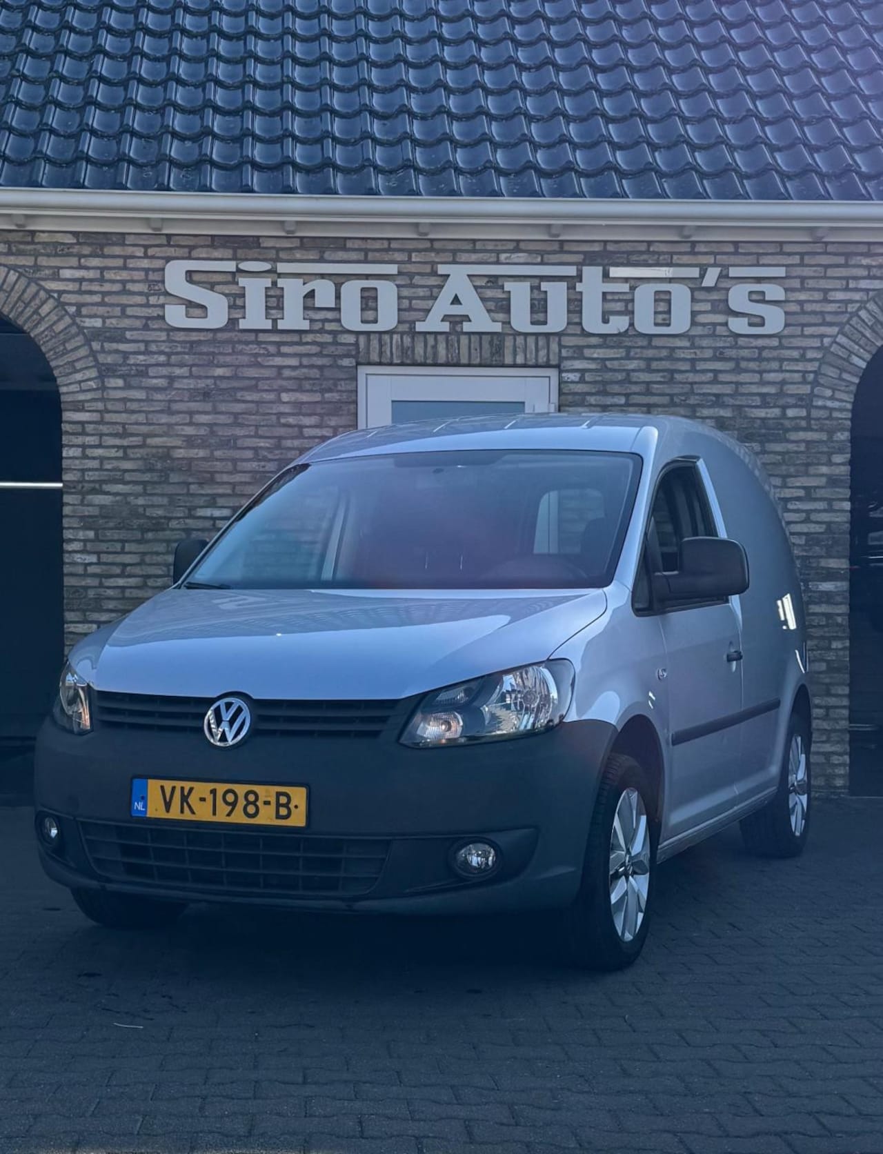 Volkswagen Caddy - 1.6 TDI Bj 2014 Grijs Trekhaak nette auto - AutoWereld.nl