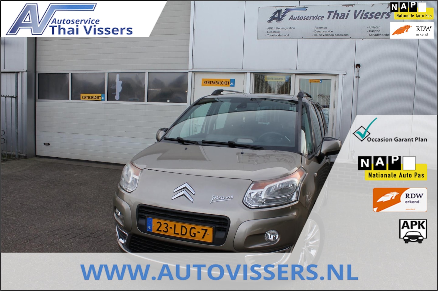 Citroën C3 Picasso - 1.4 VTi Exclusive Clima Cruise LMV PDC Apk - AutoWereld.nl