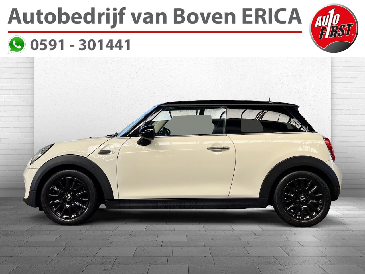 MINI Cooper - Mini 1.5 Business Automaat Led Navi Clima Cruise Verw.ruit Nap - AutoWereld.nl