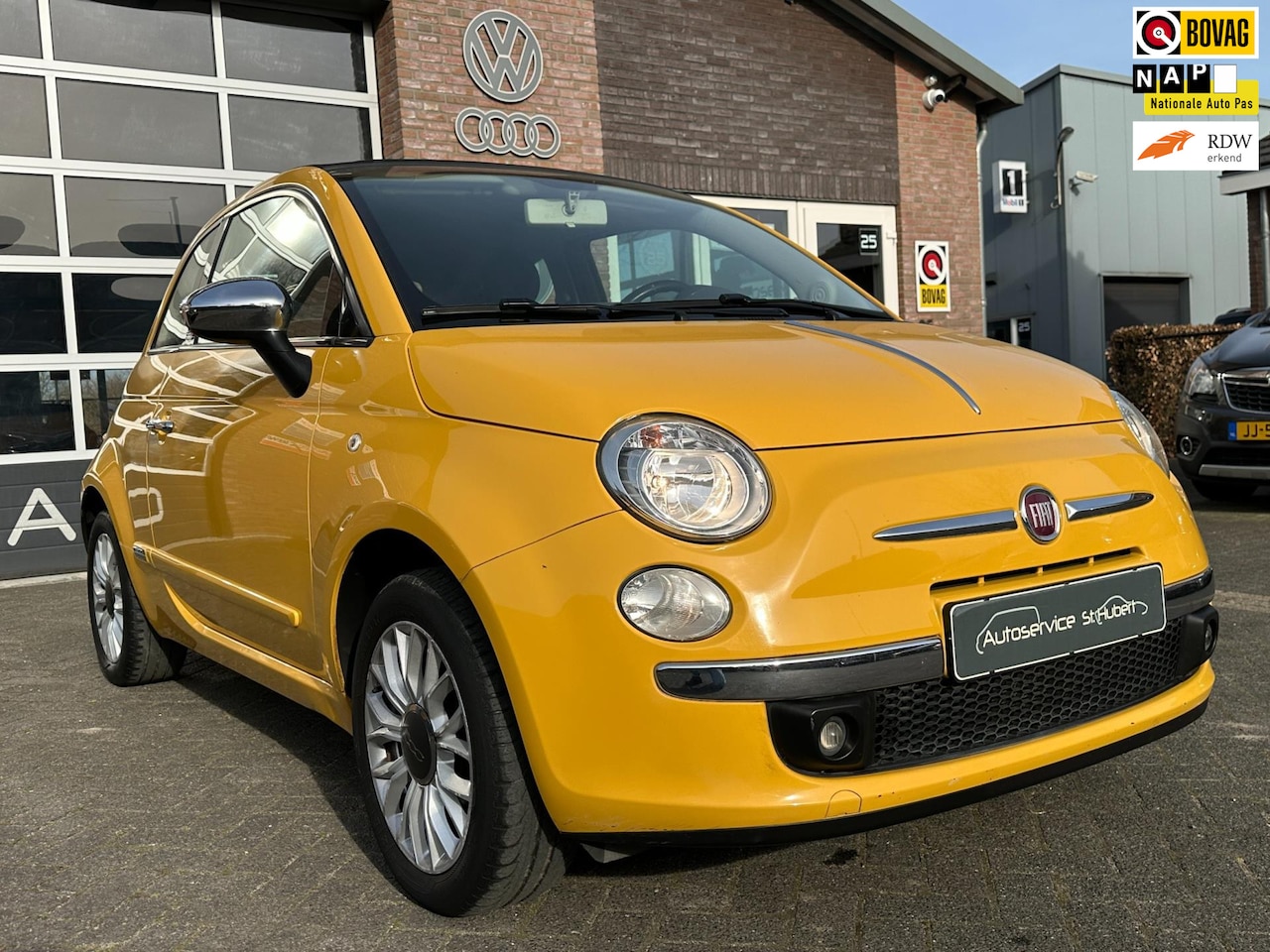 Fiat 500 C - 1.2 Popstar. Cabio. - AutoWereld.nl