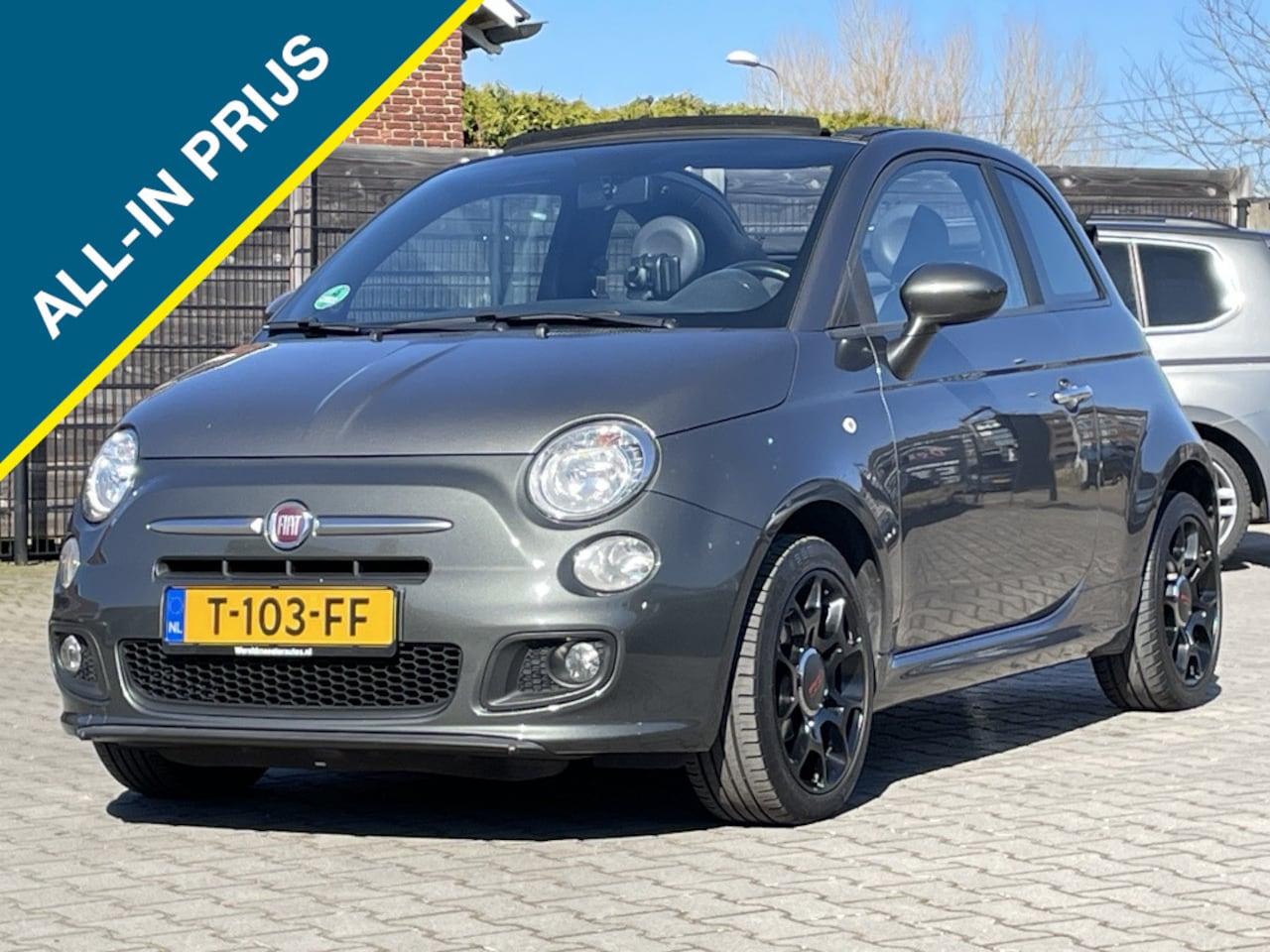 Fiat 500 C - NAVI PDC AIRCO CABRIO LEER 1.2 Lounge - AutoWereld.nl