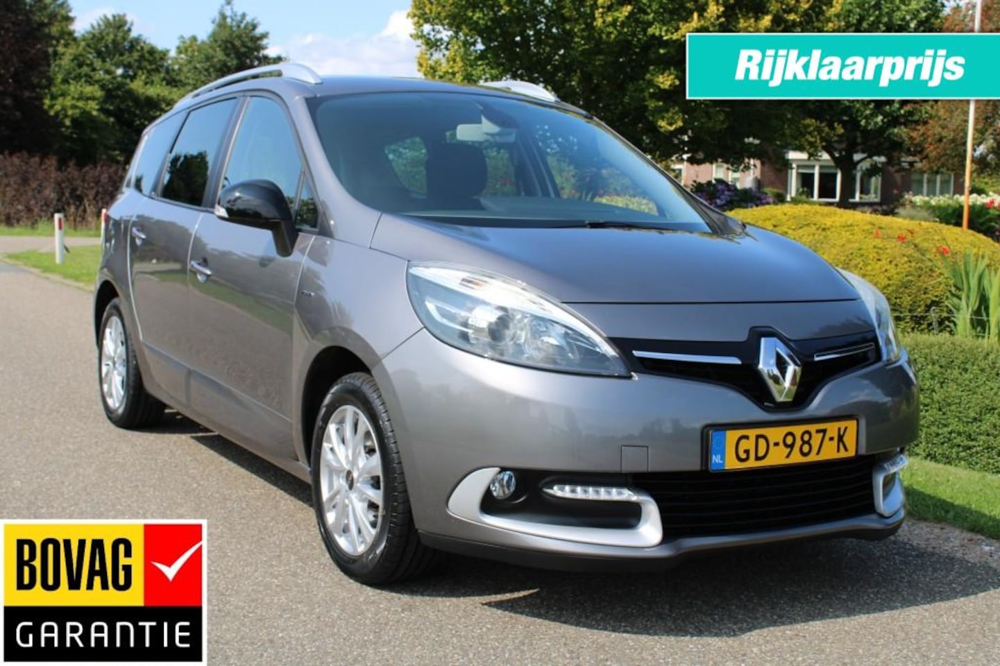 Renault Grand Scénic - 1.2 TCE 115pk Limited 7-pers ECC/navi/cruise/trekhaak - AutoWereld.nl