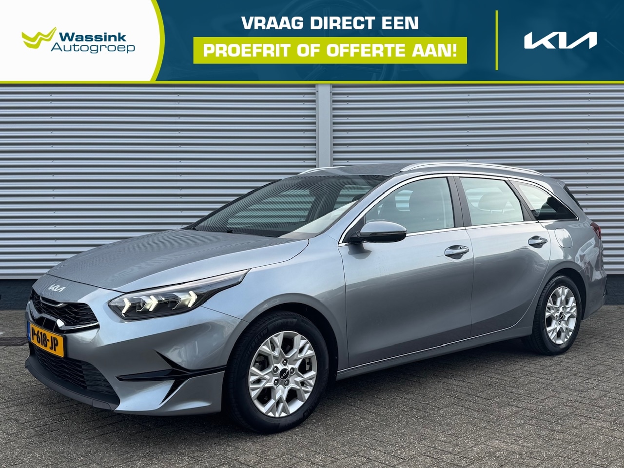 Kia Cee'd Sportswagon - Ceed Sw 1.0 T-GDi 120pk DynamicLine | Trekhaak | Navigatie | Camera | Lichtmetalen Velgen - AutoWereld.nl