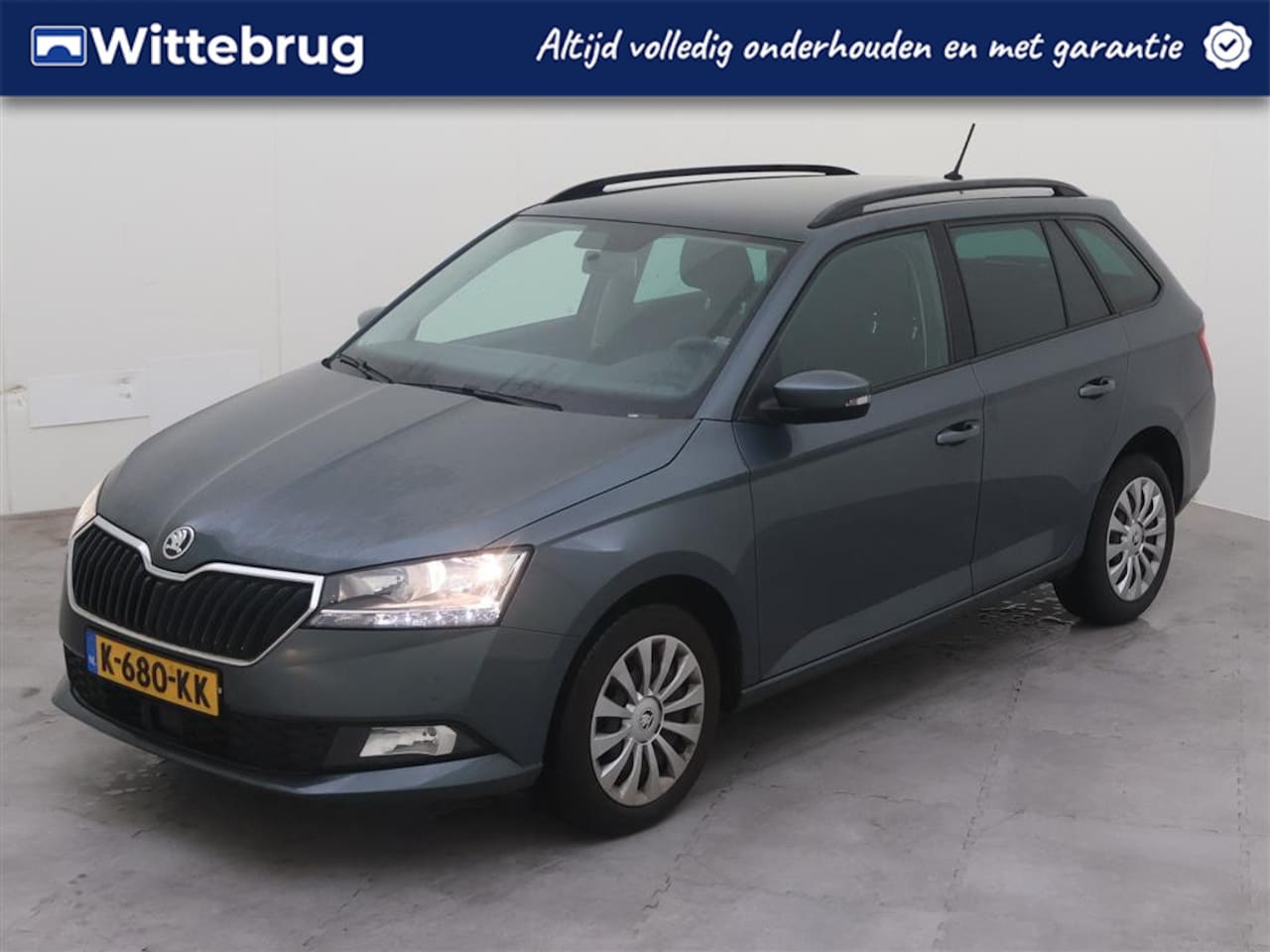 Skoda Fabia Combi - 1.0 TSI Ambition / Airco/ APP/ Parkeersensor - AutoWereld.nl