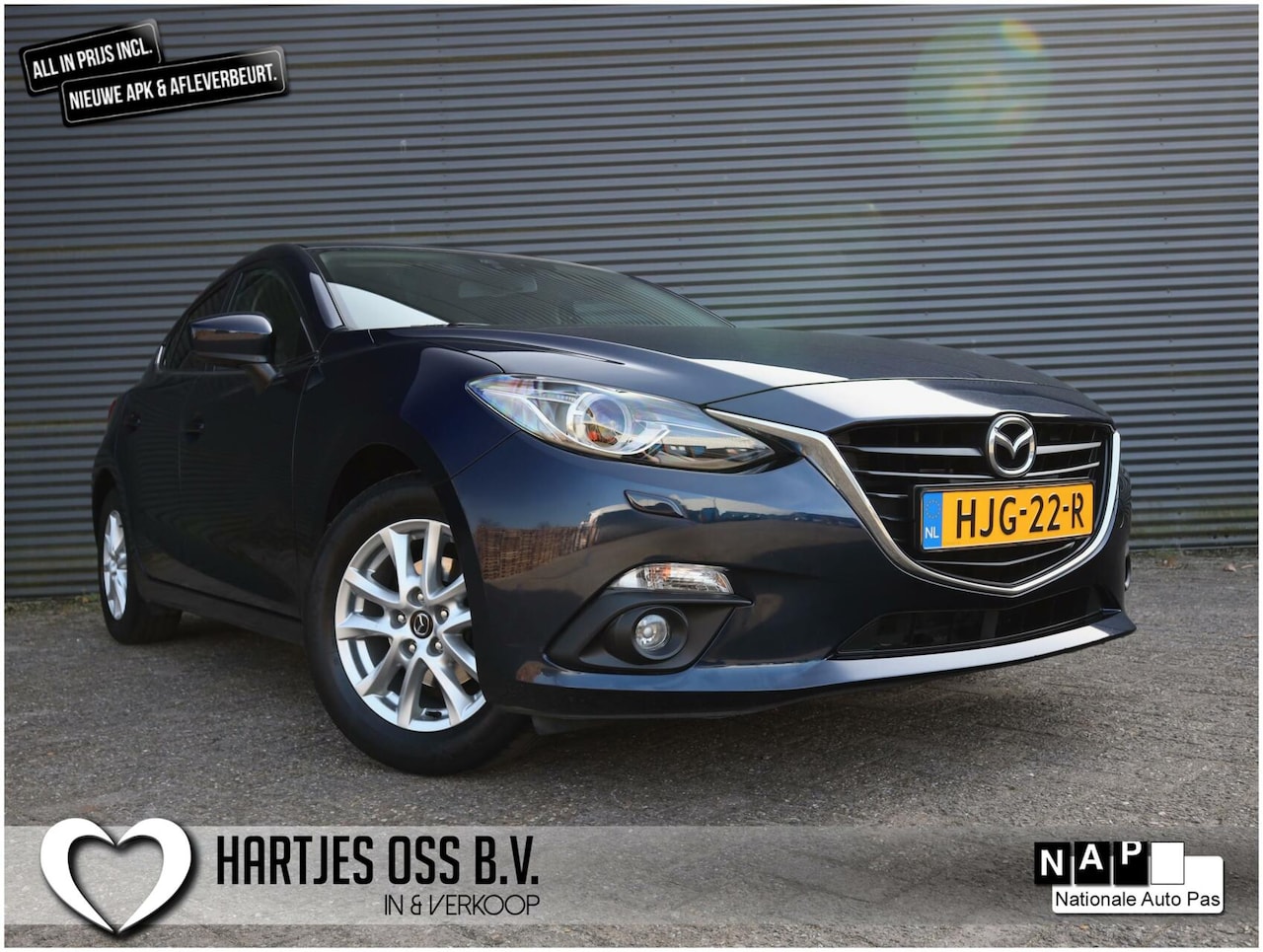 Mazda 3 - 1.5 TS 1.5 TS+ (Vol-Opties!) 1e eigenaar (57.000 ORG.-KM) - AutoWereld.nl