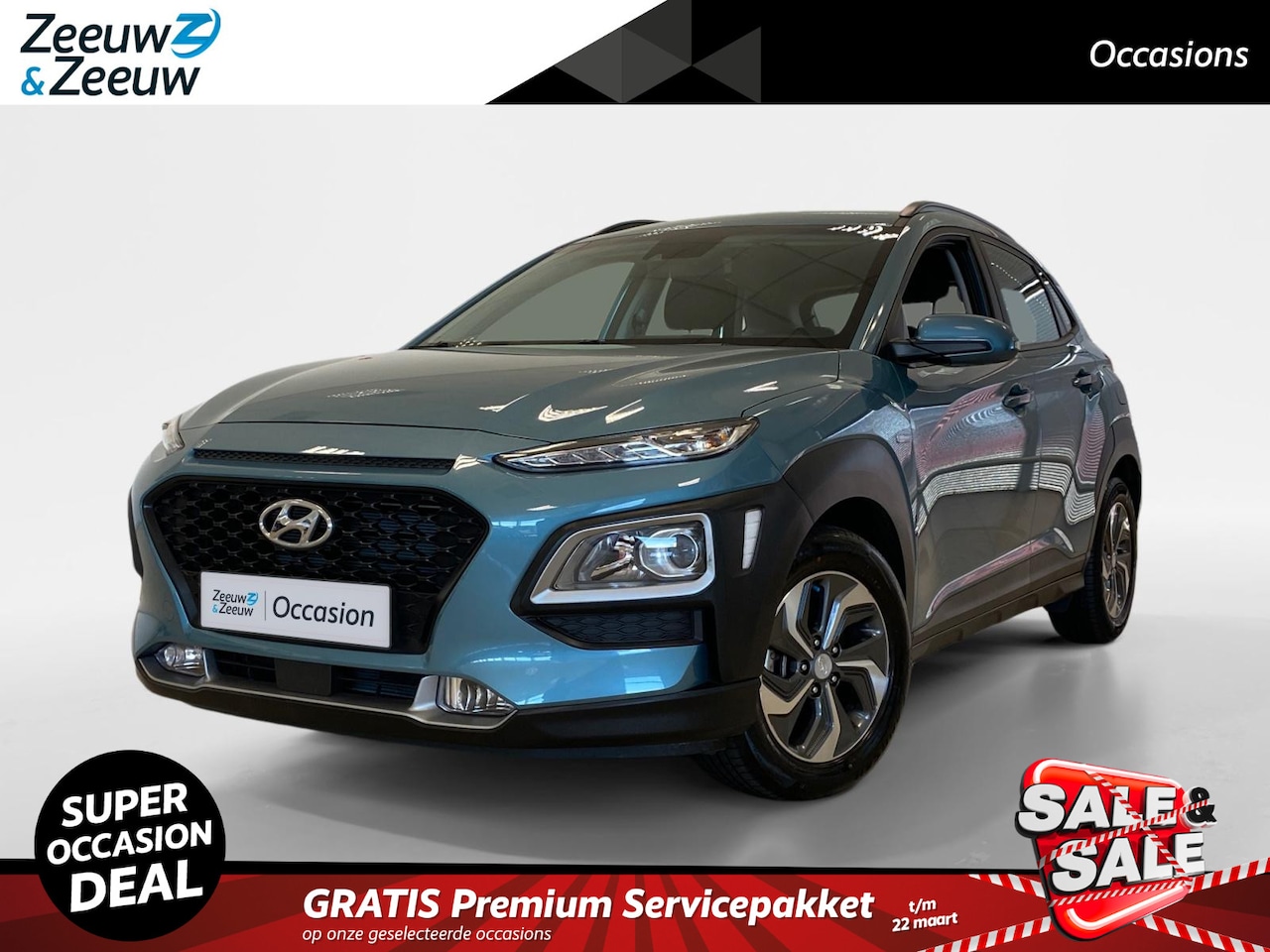 Hyundai Kona - 1.6 GDI HEV Comfort 1.6 GDI HEV Comfort - AutoWereld.nl