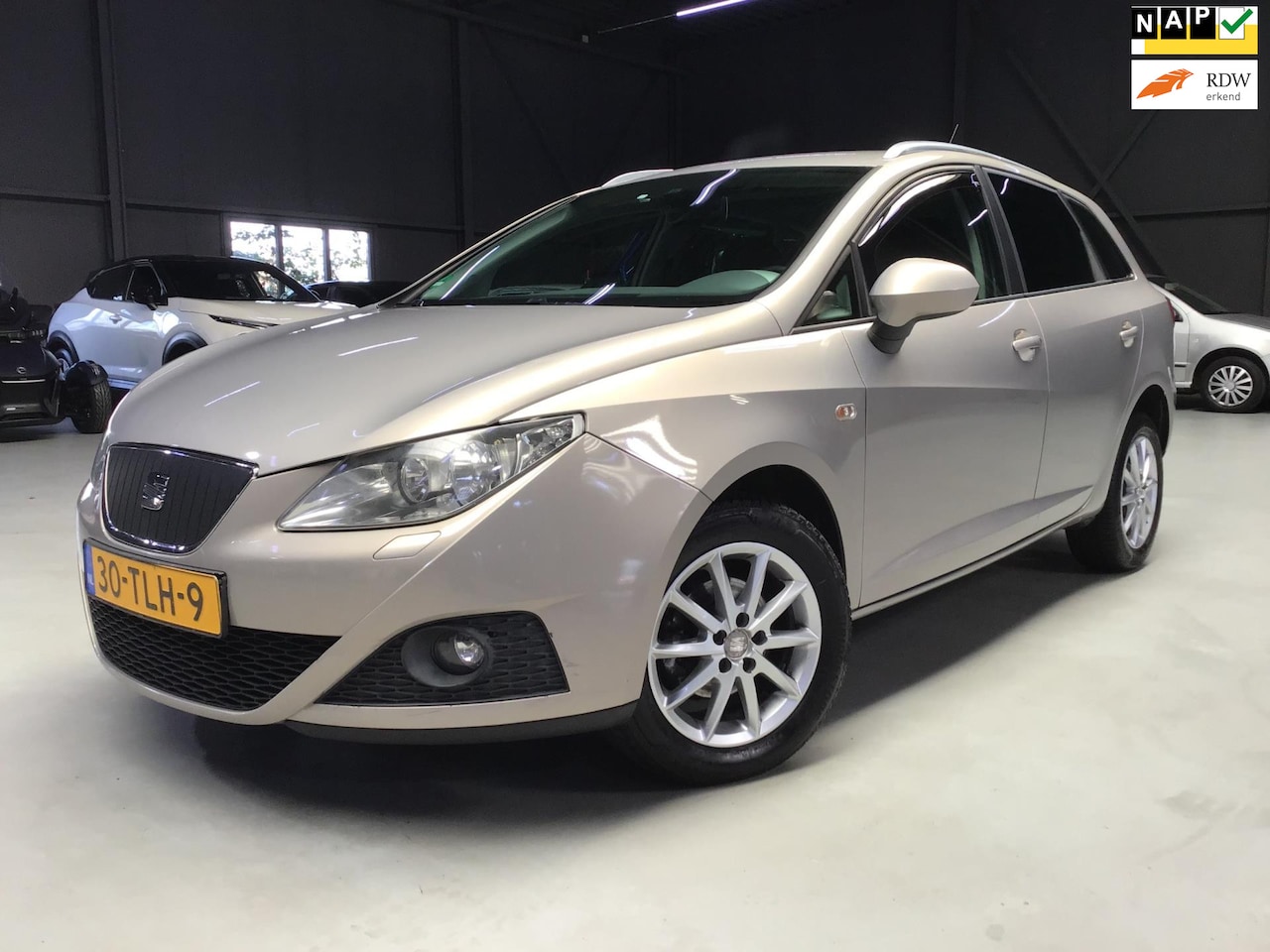 Seat Ibiza ST - 1.2 TDI Style Ecomotive I New Apk +Kln Brt I Leder I Trekhaak I Clima I Cruise Contr I Par - AutoWereld.nl