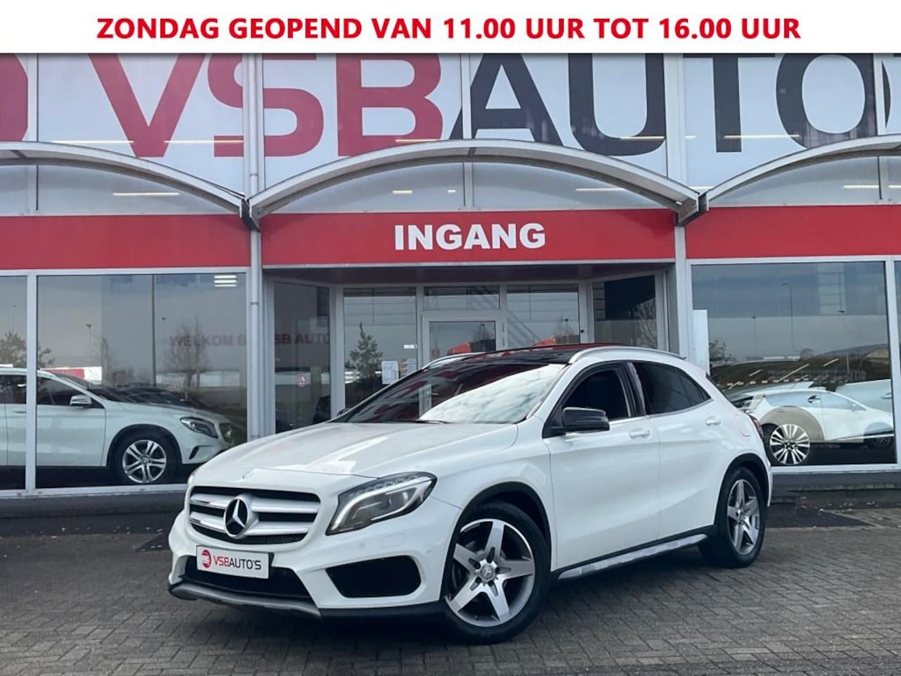 Mercedes-Benz GLA-Klasse - GLA 200 AUT. AMG-PAKKET FACELIFT PANO-DAK CAMERA TREKHAAK CARPLA - AutoWereld.nl