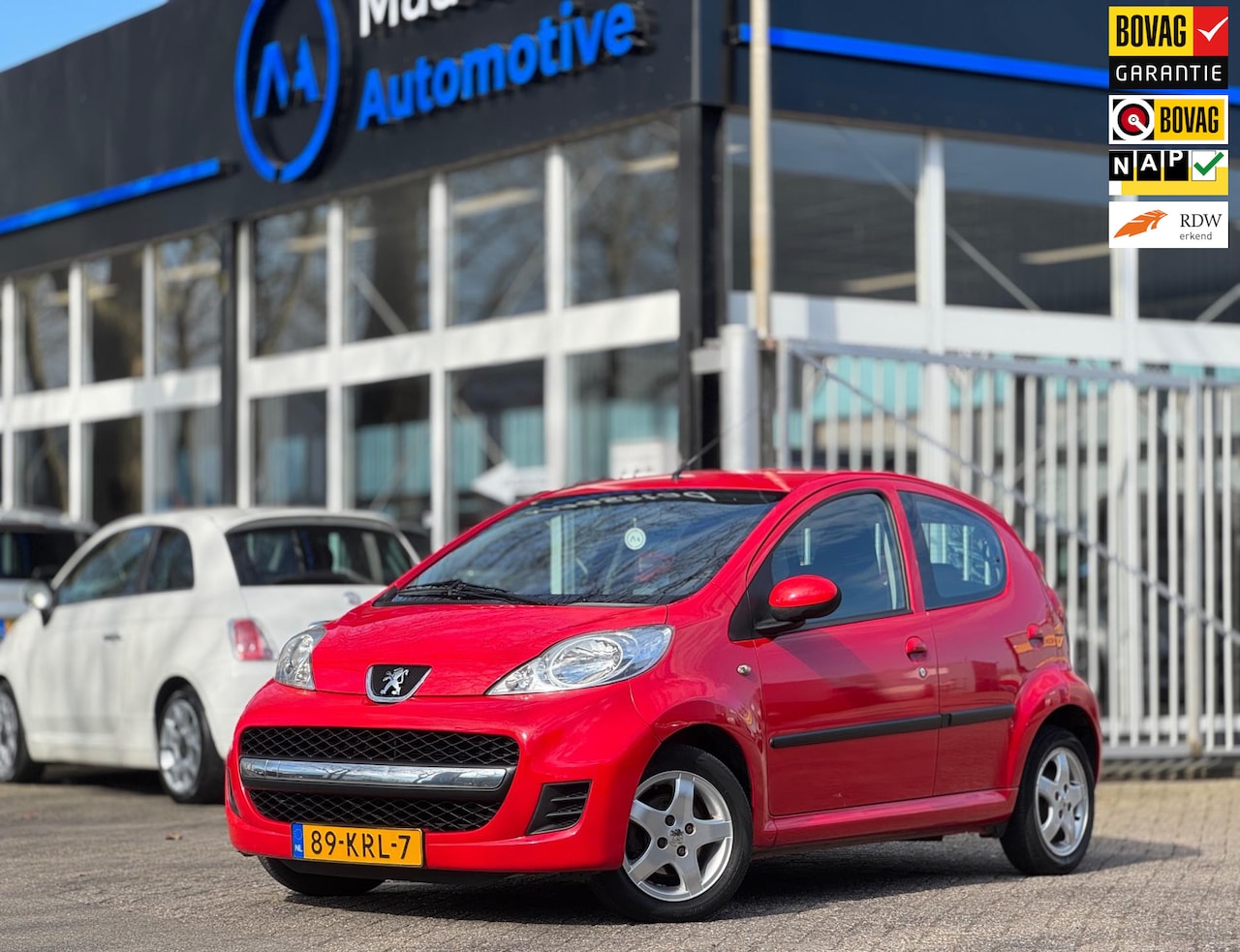 Peugeot 107 - 1.0-12V Airco 87.000 dkm 5drs Elek.ramen Tourenteller Topstaat Boekjes - AutoWereld.nl