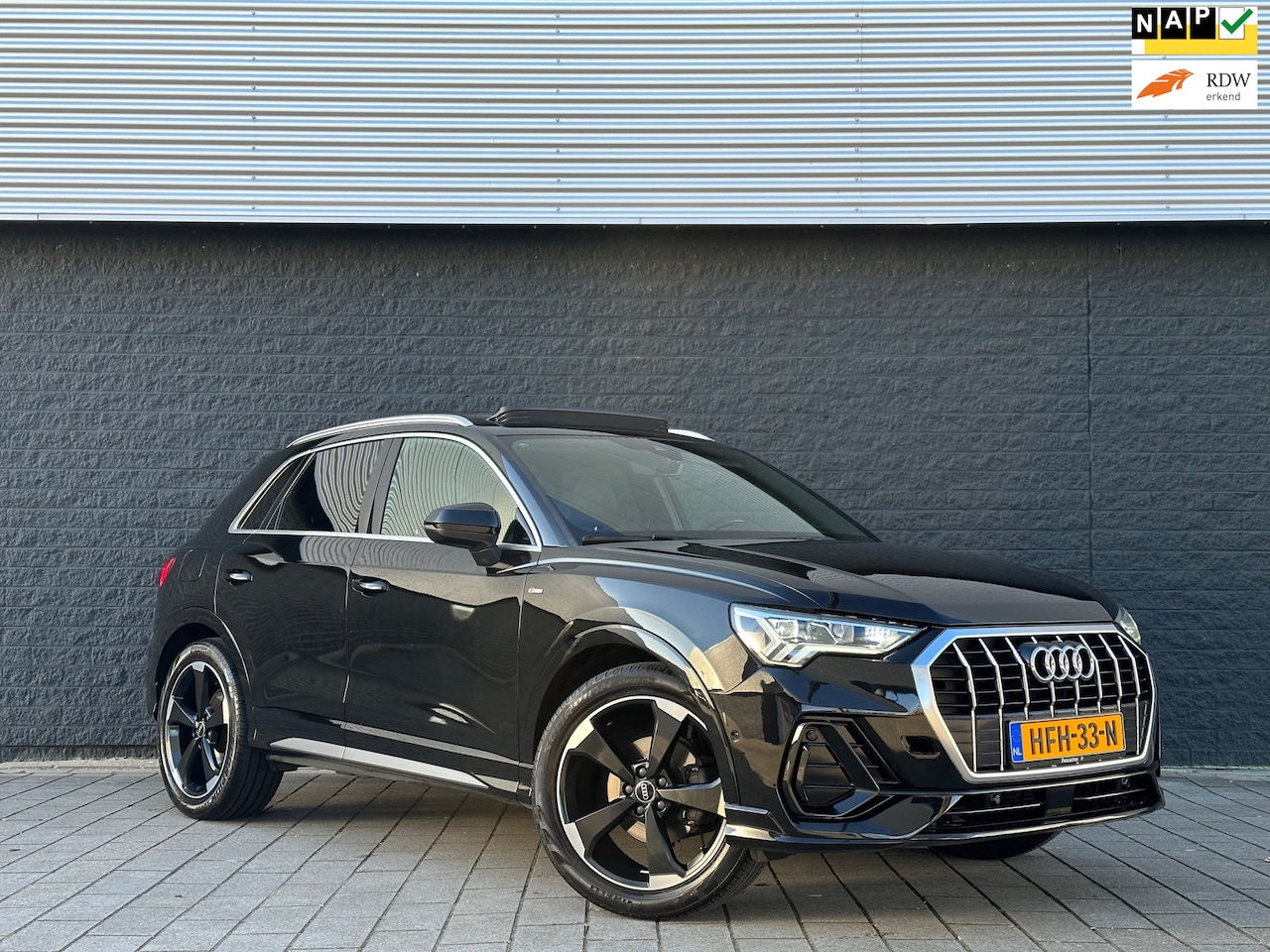 Audi Q3 - 35 TDI 3x S-Line/Panorama/Automaat/Leer/Camera/Virt.Cockpit/Key Less/Sport interieur/RS Ve - AutoWereld.nl