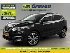 Nissan Qashqai - 1.2 N-Connecta 360Camera Pano View LED Clima Cruise Navi DAB+ Parkeersensoren 18''LMV