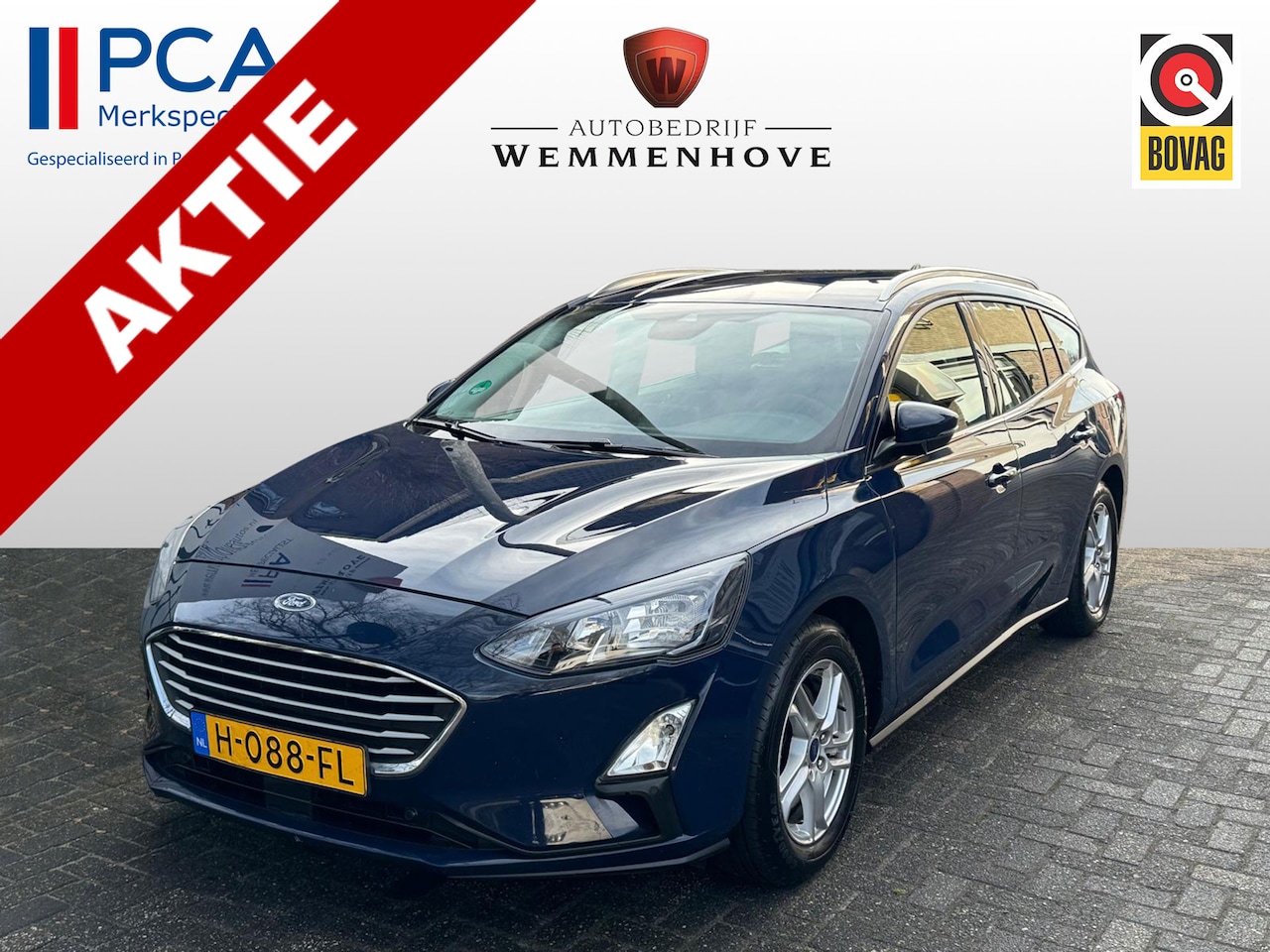 Ford Focus Wagon - 1.5 EcoBlue Business Edition Bang&Olufsen/Airco/Lichtmetalen velgen/Navi - AutoWereld.nl