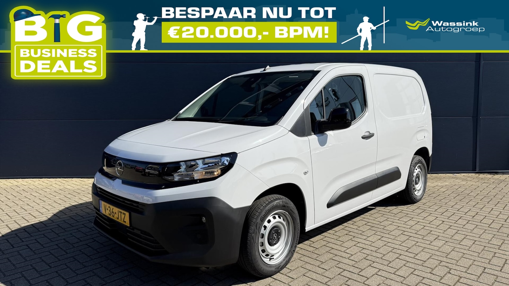 Opel Combo - Cargo GB 1.5 Diesel 102pk L1H1 | Airco | Stoel-/Stuurverwarming | Parkeersensoren | Trekha - AutoWereld.nl