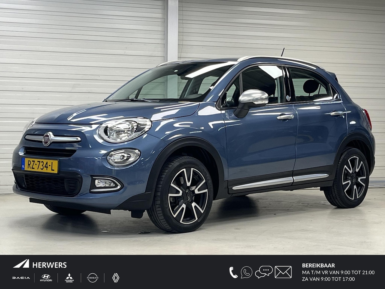 Fiat 500 X - 1.4 Turbo MultiAir Mirror / Trekhaak 1200 KG / Navigatie / Camera / Climate Control / - AutoWereld.nl