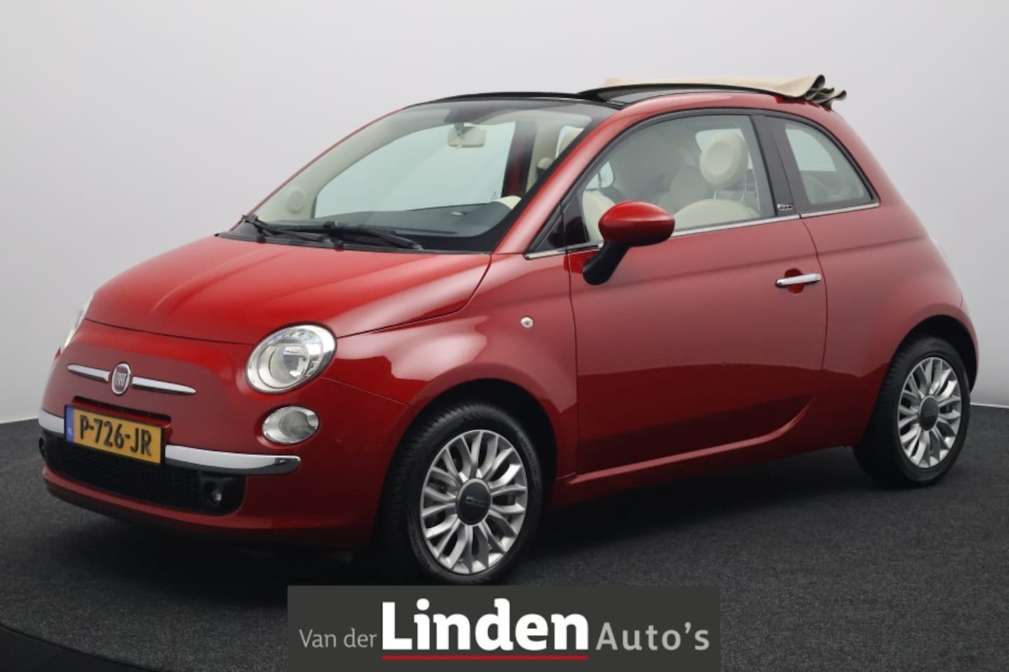 Fiat 500 - 1.2 Lounge | Cabrio | Apple Carplay | Lichtmetalen Velgen | EL. Verstelbare Spiegels - AutoWereld.nl