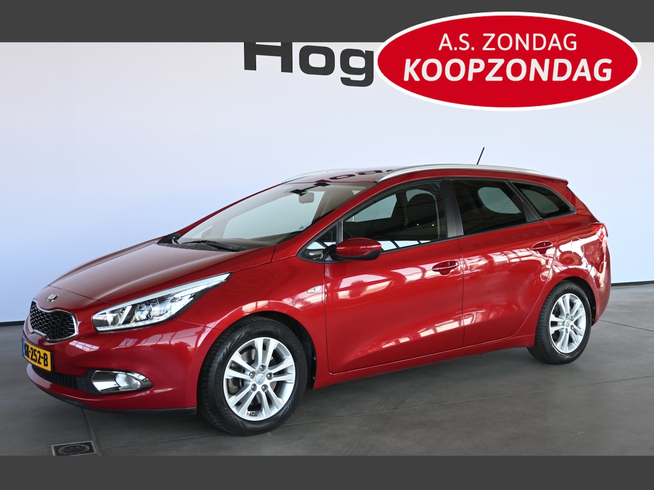 Kia Cee'd Sportswagon - 1.6 GDI ComfortLine Clima Navigatie 100% Onderhouden! Inruil Mogelijk! - AutoWereld.nl